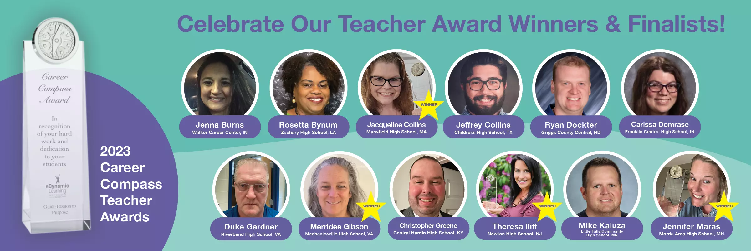 Celebrate Our Teacher Award Winners and Finalists