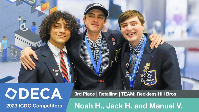 3rd place $250 winners, Noah H., Jack H., and Manuel V. from Hillsboro-Deering High School, New Hampshire